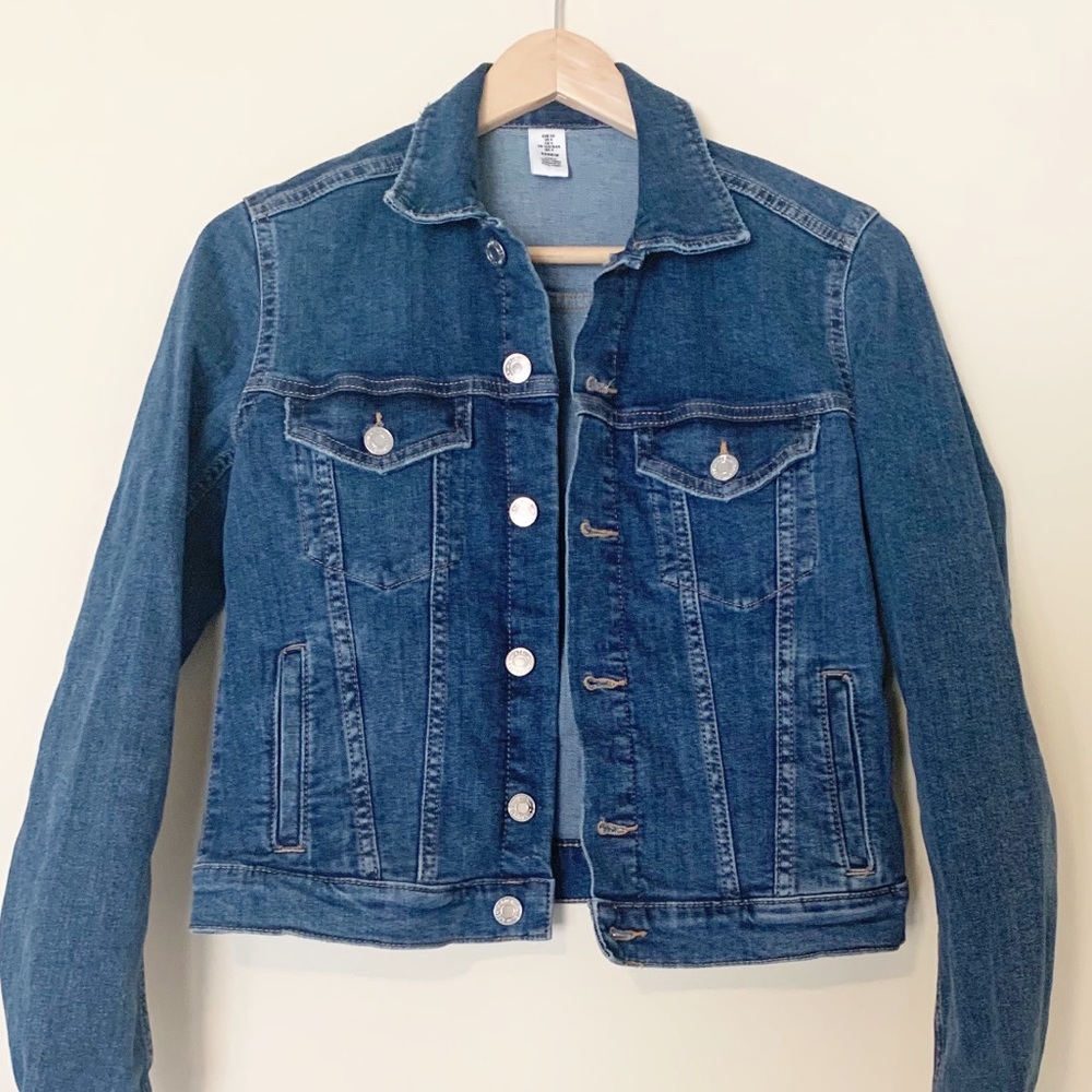 H&M Denim Jean Jacket 4 - Picture 2 of 7